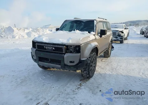 2026 Toyota Land Cruiser из США, поврежденный, VIN JTEABFAJ7TK052626